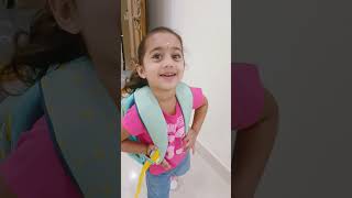 First day of school school firstdayofschool nursery joykids schoolbag [upl. by Mahtal]