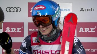 AUDI FIS Ski World Cup  Womens Slalom  Are SWE March 10 2024 2nd run sheskis atomic [upl. by Alilak527]