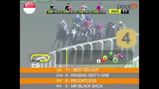 20231202  Race 11 Singapore Kranji Horse Racing Highlights  Pace88 Horse [upl. by Teddie41]