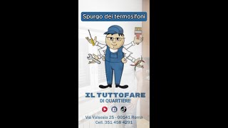 Come spurgare i termosifoni riscaldamento termosifoni idraulica tuttofarediquartiere faidate [upl. by Ellenohs]