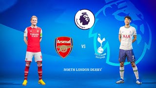 Arsenal vs Tottenham  EPL 2425   Ft Ødegaard vs Son Highlights [upl. by Silvestro]