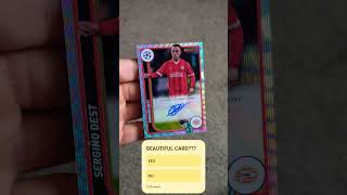 TOPPS CHROME MERLIN SERGINO DEST AUTO 150 PSV EINDHOVEN messi ronaldo musiala haaland fyp the [upl. by Zacek]