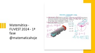 Geometria Espacial ⇒ FUVEST 2024 Matemática Solução Prova FUVEST 1ª Fase [upl. by Tibold]