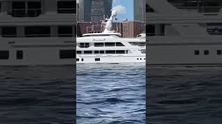 Private Yacht The Boardwalk owned by Tilman Fertitta the owner of Houston Rockets [upl. by Huai]