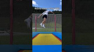 Wanna learn a Cork 720🔥few steps that helped me😇🙏 tricktip howto cork720 skiing trampoline [upl. by Aniaz]