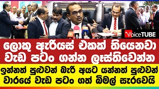 🔴 ඉන්නත් පුළුවන් බැරි අයට යන්නත් පුළුවන්  වාරයේ වැඩ පටං ගත් බිමල් සැරවෙයි [upl. by Ayotal]