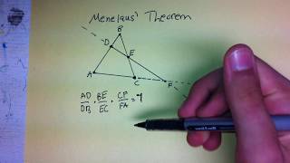 Menelaus Theorem [upl. by Riess]