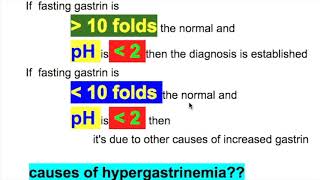 Lab diagnosis of Zollinger Ellison syndrome [upl. by Attoynek]