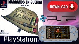 DESCARGAR MARRANOS EN GUERRA PARA PSP  HOGS OF WAR  ESPAÑOL  FULL  1 LINK  DOWNLOAD [upl. by Antons]