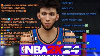 NBA2K20 TO 2K24 ROSTER DIRECT INSTALL NO NEED F1VM WORK A11 TO 14 [upl. by Okikuy]