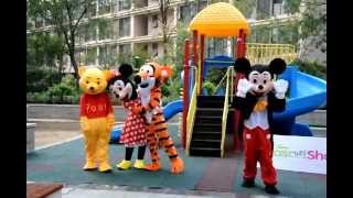 Disney mascot show  MascotShowscom [upl. by Bryant]