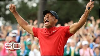 Tiger Woods wins The 2019 Masters  SportsCenter [upl. by Lilly]