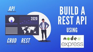 Build a REST API with Node JS and Express  CRUD API Tutorial [upl. by Rani]