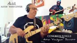 Bob Marley amp The Wailers  Concrete Jungle  Cover Bass Aston Familyman Barrett [upl. by Echo397]