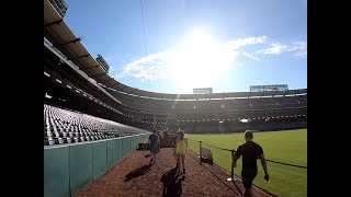 Spartan Race Stadion 2019 at Angel Stadium in Anaheim All obstacles [upl. by Wavell234]