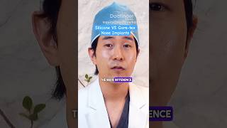 Rhinoplasty Silicone Implant VS Goretex Implant 🤔 medicaladvice [upl. by Ecnatsnoc]