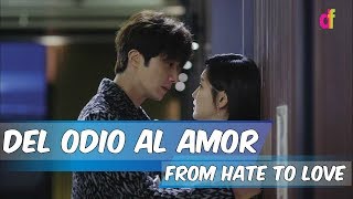 TOP 10  DORAMAS DEL ODIO AL AMOR  FROM HATE TO LOVE KDRAMAS II PARTE [upl. by Edelson362]