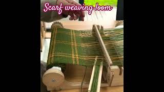 🔥🔥🔥 amazing scarf weabing loom [upl. by Htrahddis421]