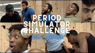 GYM RATS TRY PERIOD CRAMP SIMULATOR [upl. by Etnovert]