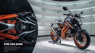 2025 KTM 390 Duke A Closer Look at the Updated Naked Bike [upl. by Eugnimod]