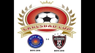 7202024 CARLSBAD CUP STRIKERS FC IRVINE B18 YAZBECK VS CITY FC TEMECULA B18 PREMIER [upl. by Melbourne673]