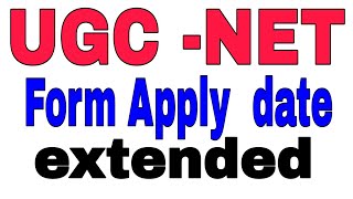 NTA new अपडेट ugc net फॉर्म date बढ़ गई 🤗Ugc net form date extended [upl. by Nuhs76]