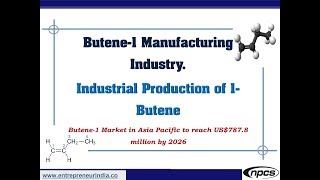 Butene1 Manufacturing Industry  Industrial Production of 1Butene [upl. by Ribal]