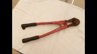 bolt cutter restoration [upl. by Winonah86]