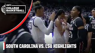 HISTORIC SHOWDOWN 🔥 No 1 South Carolina Gamecocks vs No 9 LSU Tigers  Full Game Highlights [upl. by Jolynn]