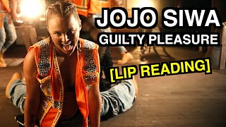 JoJo Siwa  Guilty Pleasure Lip Reading [upl. by Ettenotna]