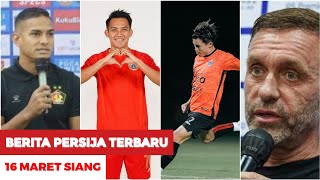 BERITA PERSIJA JAKARTA TERBARU HARI INI SABTU 16 MARET 2024 SIANG  KABAR PERSIJA HARI INI [upl. by Renckens]