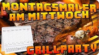 Montagsmaler am Mittwoch 2HDDeutsch  Grillparty [upl. by Saleme]