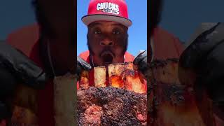 Dino Ribs beefribs bbq chucksflavortrain [upl. by Paola]