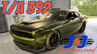 2018 Dodge Challenger TA 392 Part Out J amp J Auto Wrecking Test Video Stock  RJDG110 [upl. by Sale]