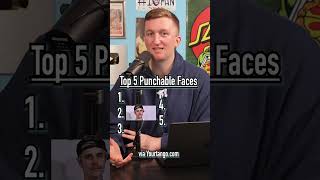 TOP 5 celebrities with PUNCHABLE FACES shorts top10 top5 tierlist funny [upl. by Roanne]