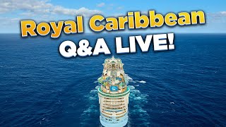 Royal Caribbean QampA LIVE [upl. by Biebel]