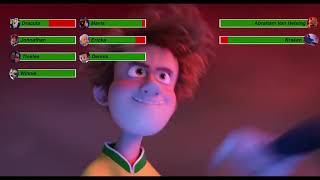 Hotel Transylvania 3 Final Battle with healthbars Edited By GabrielD2002 [upl. by Goles]