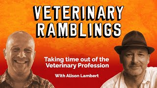 Taking time out of the Veterinary Profession With Alison Lambert [upl. by Ytissahc]