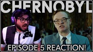 CHERNOBYL Episode 5 Vichnaya Pamyat REACTION Video [upl. by Kerad]