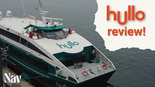 The Future of Ferry Travel  Riding the Hullo from Vancouver to Nanaimo  Review [upl. by Anerat]