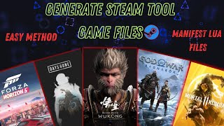 Generate Steam Tools Game Files  Easiest Method 💯⚡ [upl. by Enailil]