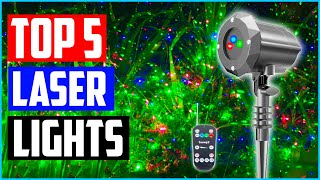 Top 5 Best Laser Christmas Lights Review In 2022 – Buyer’s Guide [upl. by Rufford760]