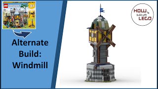 Lego 31120 Alternate Build  Windmill [upl. by Avie860]