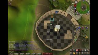 Think in the centre of the Observatory Spin before you talk to me Medium Clue Scroll OSRS [upl. by Alegnat]