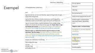 Informella och formella brev Brev med förslag [upl. by Yve]