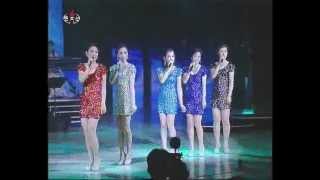 Song quotLets Learnquot Moranbong Band DPRK Music [upl. by Danete582]