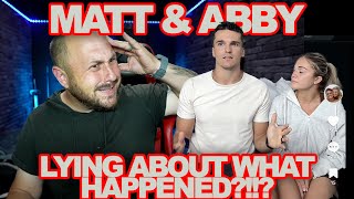 Matt amp Abby Break Silence About Cruise  Are They Lying [upl. by Bracci]