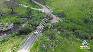 Bakers Creek Bridge Reconstruction [upl. by Lekar]