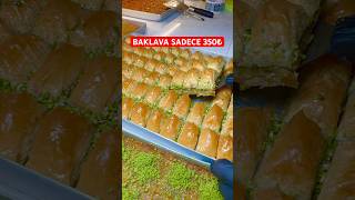 BAKLAVA SADECE 350₺ HACIMEHMETŞAN PREMİUM KAHRAMANMARAŞ işbirliği baklava tatlı [upl. by Adnilema158]