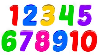 Numbers Songs for Kids  Learn Number 12345678910  Counting 1 to 10 with Lucas amp Friends [upl. by Yoong]